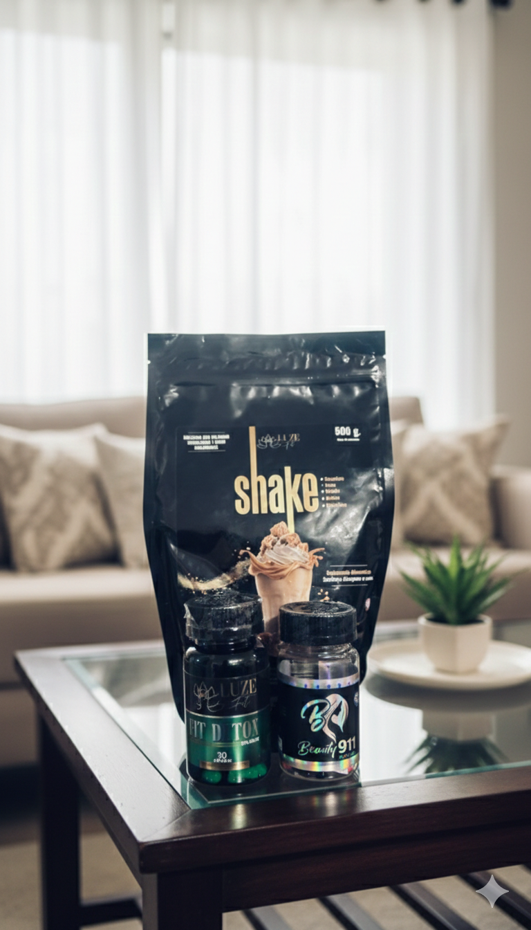 Trío de Transformación Total: Shake + Fit Detox + Beauty 911 🥤🌿✨