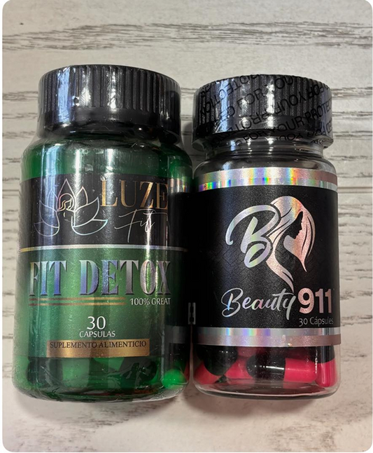 Kit 911 beauty and Fit Detox Casos Difíciles