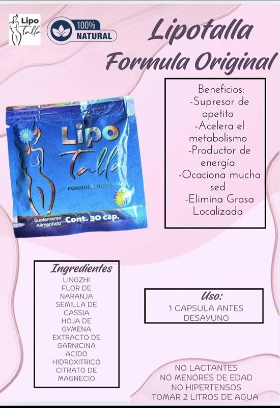 LipoTalla Fórmula Original