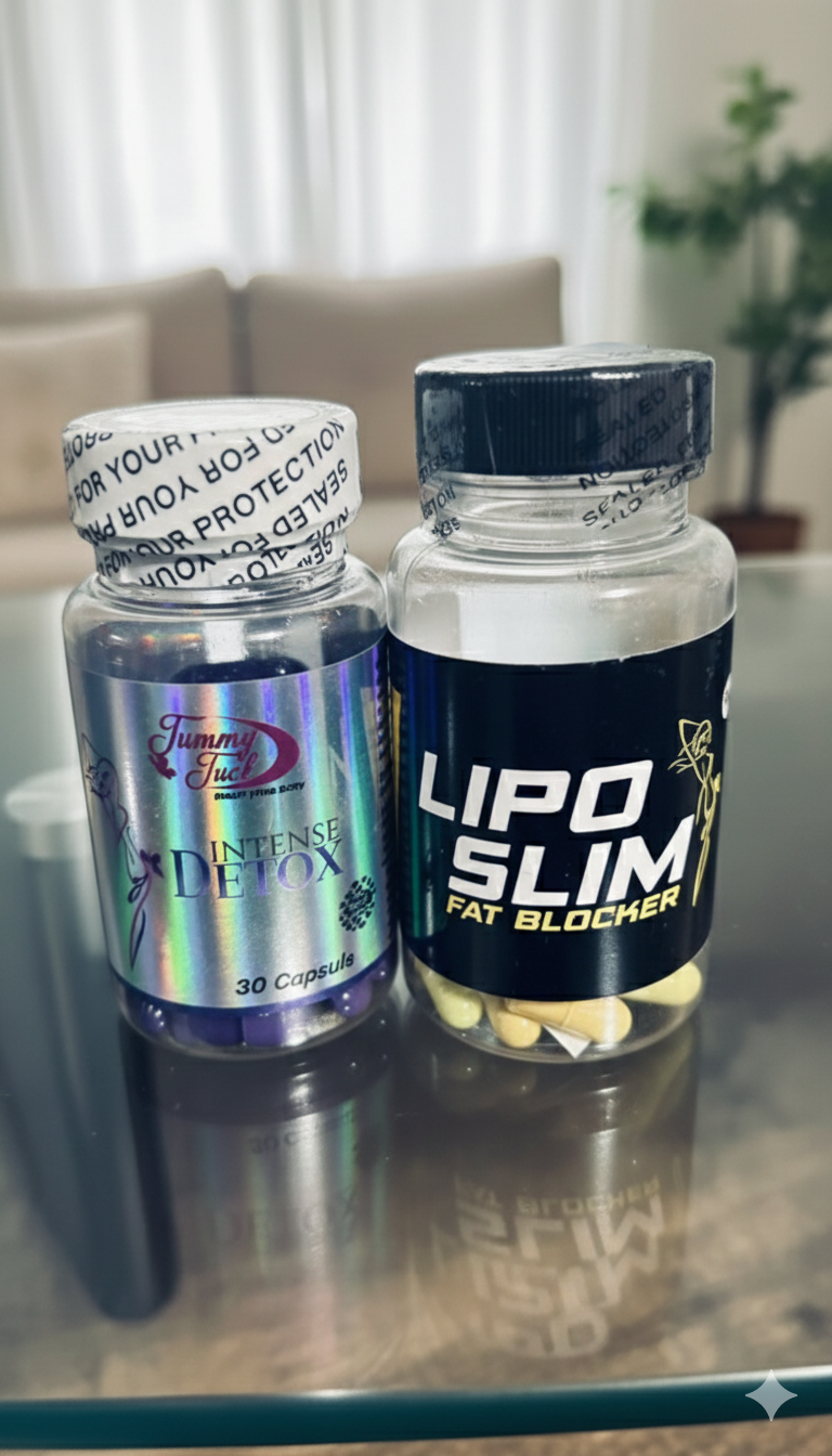 Dúo Clean & Block: Intense Detox + Lipo Slim 🌿🛡️
