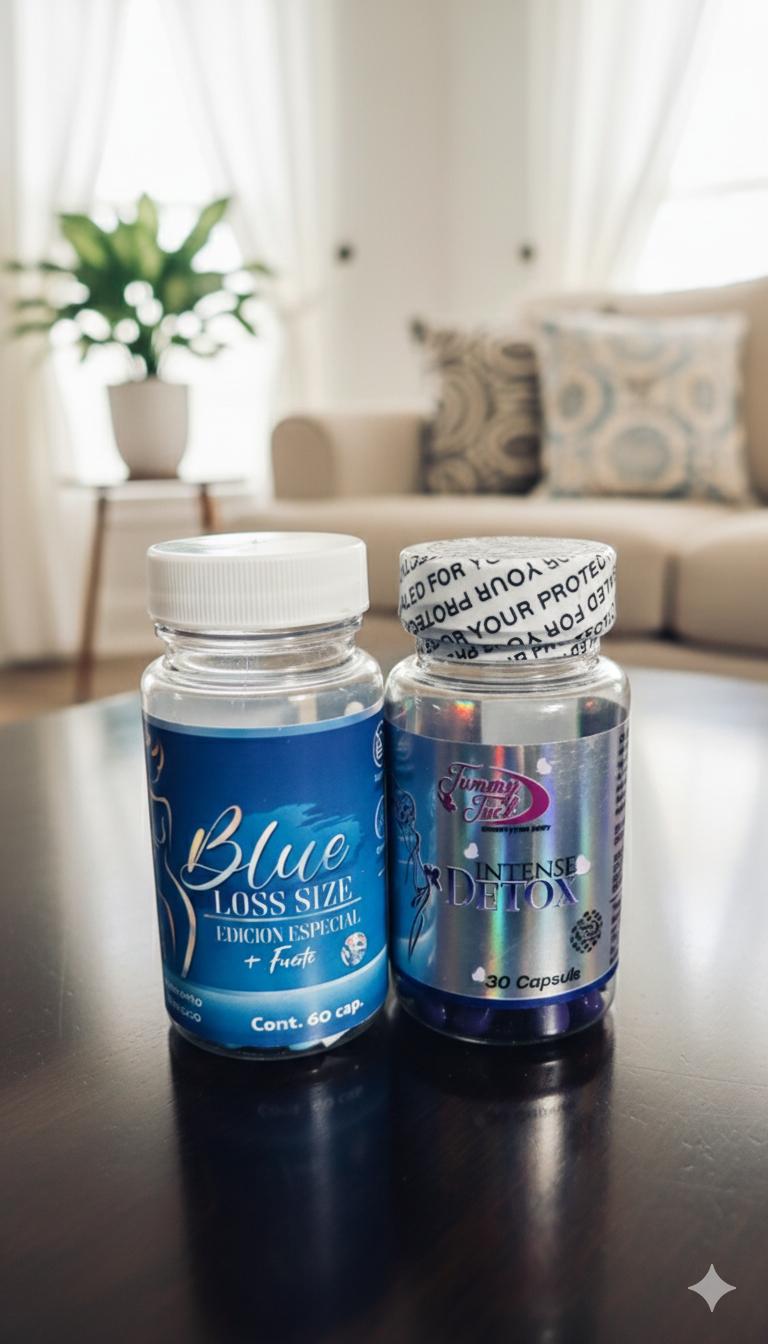 Dúo Máxima Reducción: Blue Loss Size + Intense Detox 💎🔥