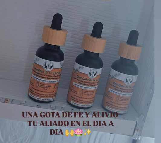 Una Gota De Fe y Alivio